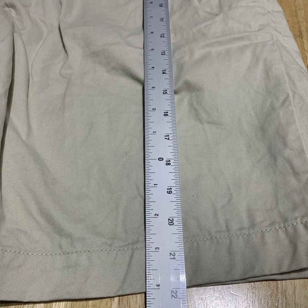 Polo Ralph Lauren Shorts Men's‎ 40 Vintage Tyler Short Pleated Chino Khaki